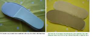 Unique All One Skin 100% Sheepskin Insole Totally Natural Top and 