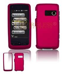   SPRINT CELL PHONE RUBBER PINK SNAP ON SKIN SHIELD COVER CASE  