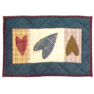  Primitive Hearts Country Placemats