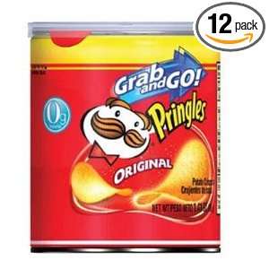 Pringles, The Original, 1.41 Ounce (Pack of 12)  Grocery 