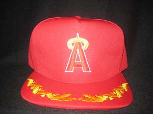   Anaheim Angels Vernon Wells Erick Aybar Snapback Snap Hat Cap  