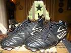 Great Looking Soccer Shoes (size 8 ladies) black & white by BRINE 