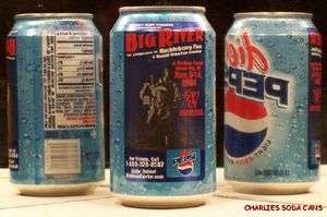 PEPSI DIET A/A SODA CAN BIG RIVER WATERTOWN WI 75  