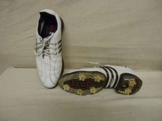ADIDAS Tour 360 Mens White Soft Spike Golf Shoes Size 11.5 US  