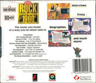 Rhino Rock Expedition the 1960s music biographies trivia Windows 98 95 
