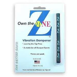 Own the Zone   3 Pack Vibration Dampener   Black. Red, White  