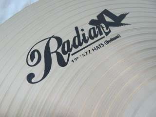 RadianXL 13 Jazz Hi Hat Cymbals for Drums   RXL 13JH  