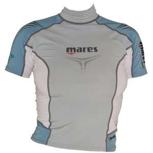 com Mares She Dives Short Sleeve Thermo Guard 0.5mm Rash Guard Shirt 