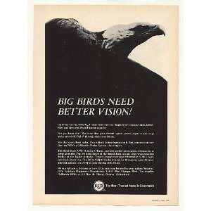  1966 RCA AVQ 10 All Weather Radar System Eagle Print Ad 