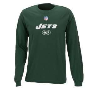Academy Sports Reebok Mens New York Jets Sideline Authentic T shirt