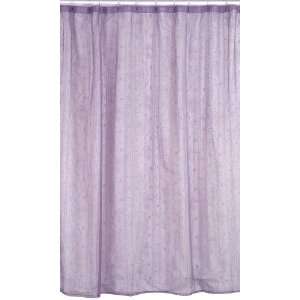   Bacova Guild Metallic Paisley Shower Curtain, Purple