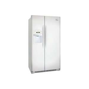   White Gallery 23 Cu. Ft. Side By Side Refrigerator Appliances