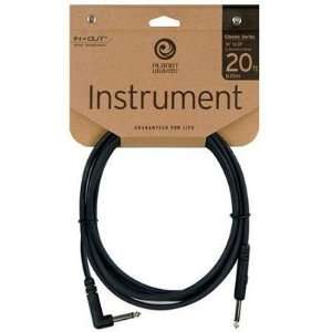   Series 1/4 Instrument Cable w/ Right Angle  Musical Instruments