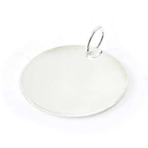    Pendant silver Médaille Ronde disc (2. 5 cm yy0. 98). Jewelry