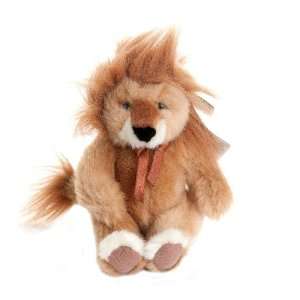  Russ Bean filled Lion 9 inches long soft Plush Retired 