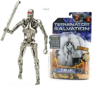   Terminator robots from the movie This terminator figure has metalized