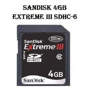 SanDisk Extreme   Flash memory card   4 GB   Class 6 