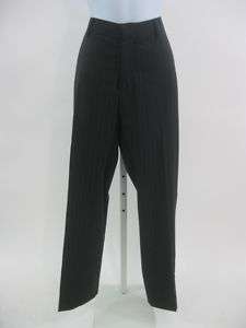 JUST CAVALLI Black Pin Stripe Dress Pants Bottoms Sz 50  