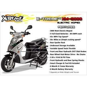 XM 3000 Electric Mopeds 