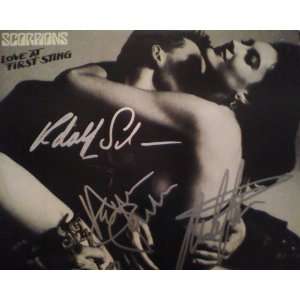  Scorpions Band Autographed Signed Record Album Lp 