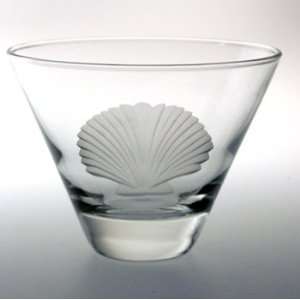  Seashell Martini tumblers