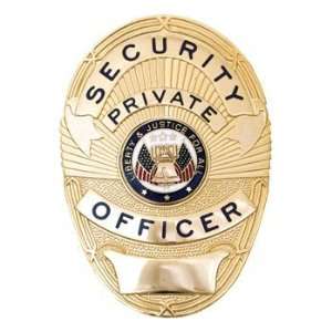  Security Private Officer Badge(Gold)