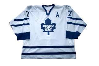  Toronto Maple Leafs GAME WORN USED Gary Roberts Hockey Jersey Photo 
