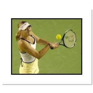  Maria Sharapova Tennis Double Matted 8x10 Photogra Sports 