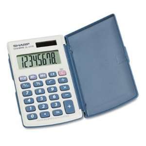  Sharp EL 243SB Solar Pocket Calculator SHREL243SB Office 