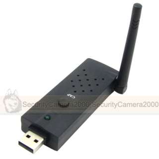 Wireless USB DVR Card IR Camera Kit for Laptop PC Security System 