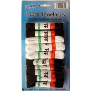  Shoelaces 10 pack USA Sizes 44 32 inches Case Pack 48 
