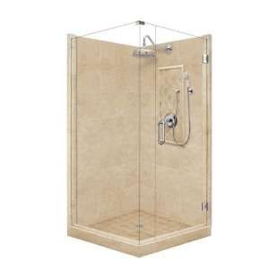   P21 3528P CH 42L X 42W Grand Shower Package with Chrome Accessories