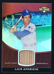 2011 Topps Triple Threads #235 LUIS APARICIO GU BAT #/36 RARE WHITE 