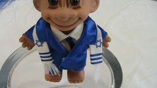 JEWISH BAR MITZVAH Boy Rabbi Priest   5 Russ Troll Doll  