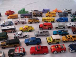   60 HOTWHEEL & OTHER TRUCKS GARBAGE HUMMERS SUVS JEEP BUS VANS  