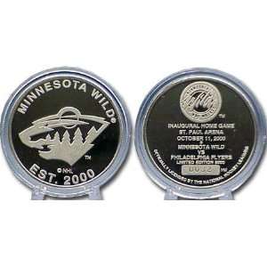  Minnesota Wild Silver Coin