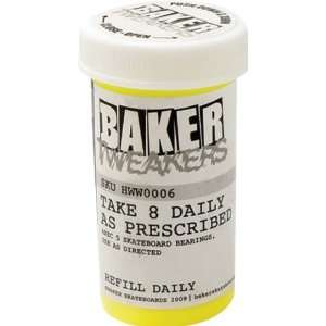 Baker Abec 5 Tweakers Bearings Single Set Skateboarding Bearings 
