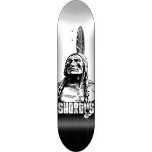  Shortys   Courage Skateboard Deck (7.75) Sports 