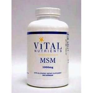    Vital Nutrients MSM 1000mg 240 Capsules