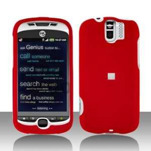 Premium   HTC G3/My Touch 3g SLIDE Rubber Red Cover   Faceplate   Case 