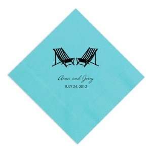  Exclusively Weddings Beach Chairs Napkin