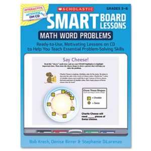  Scholastic SHS 0545140242 SMART BOARD LESSONS WITH CD 