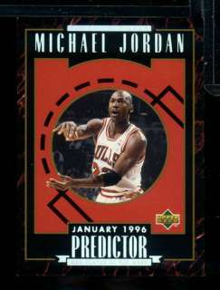 MJ6) 1995 96 Upper Deck MICHAEL JORDAN Predictor Chicago Bulls #H2 