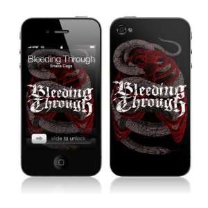   MS BLT20133 iPhone 4  Bleeding Through  Snake Cage Skin Electronics
