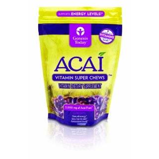 Genesis Today Acai Vitamin Super Chews, 30 Soft Chews