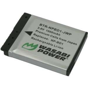  Wasabi Power Battery for Sony Cyber shot DSC T77