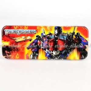  Transformers Optimus Prime Metal Pencil Box Case