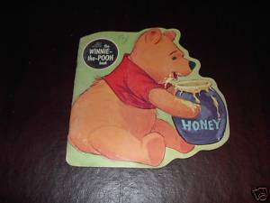 Disney~1964~VINTAGE~Winnie the POOH~A Golden Shape Book  
