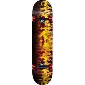  Speed Demons Speed Flames Black / Yellow Complete Skateboard 