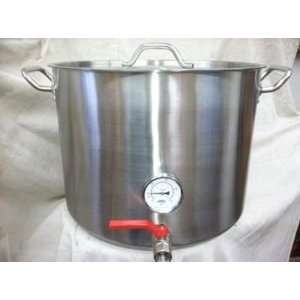 10 Gallon Pro Quality Stainless Steel Brew Kettle Induction Ready 